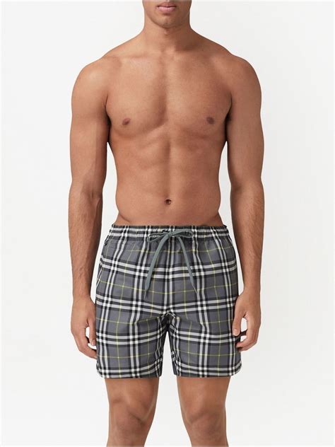 burberry swim trunks men|farfetch burberry trunks.